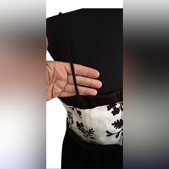 🖤GORGEOUS JESSICA HOWARD DRESS! NEUTRAL BLACK & WHITE! STUNNING 🖤 - Picture 12 of 16